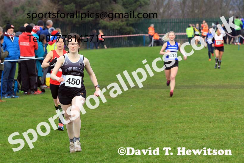 Senior Women and Masters Womens 2022 Birtley Cross Country Relays. Photo: David T. Hewitson/Sports for All Pics